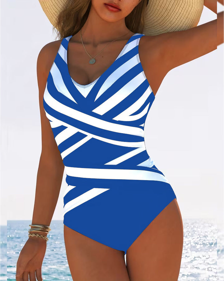 Florence | Maillot de bain une pièce rayé