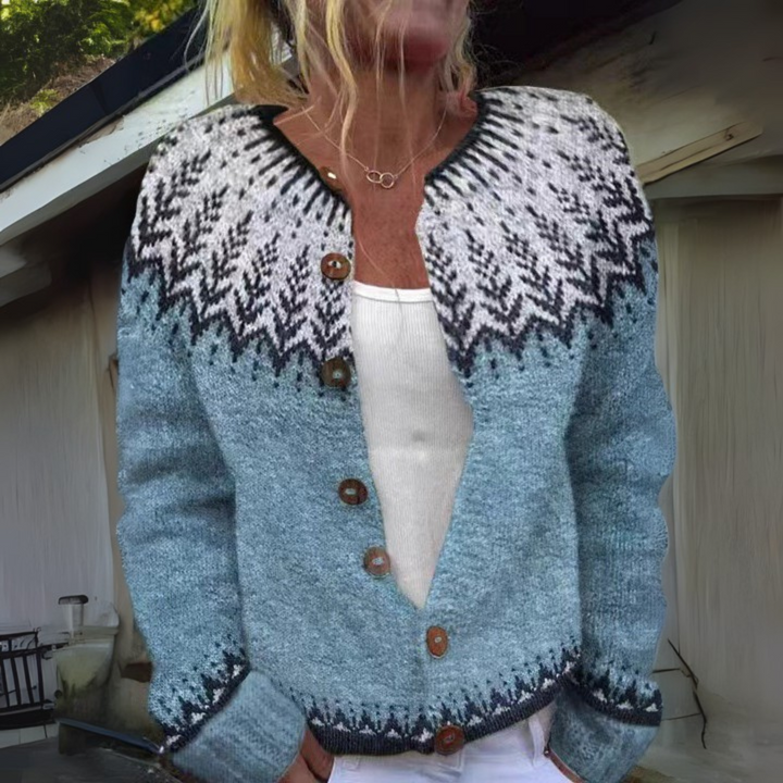 Cardigan Reva Fair Isle