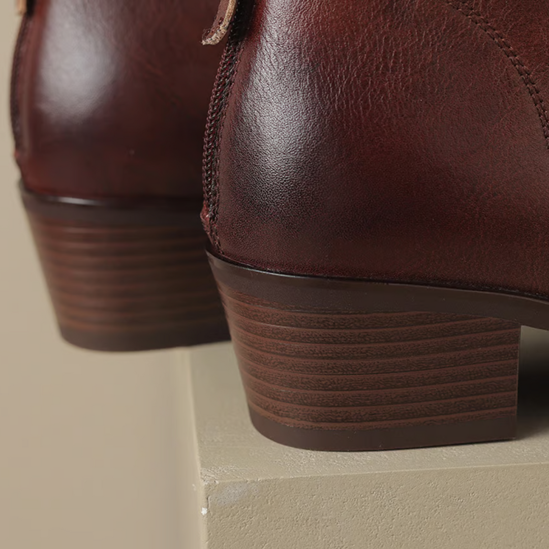 Bottines Élégantes en Cuir