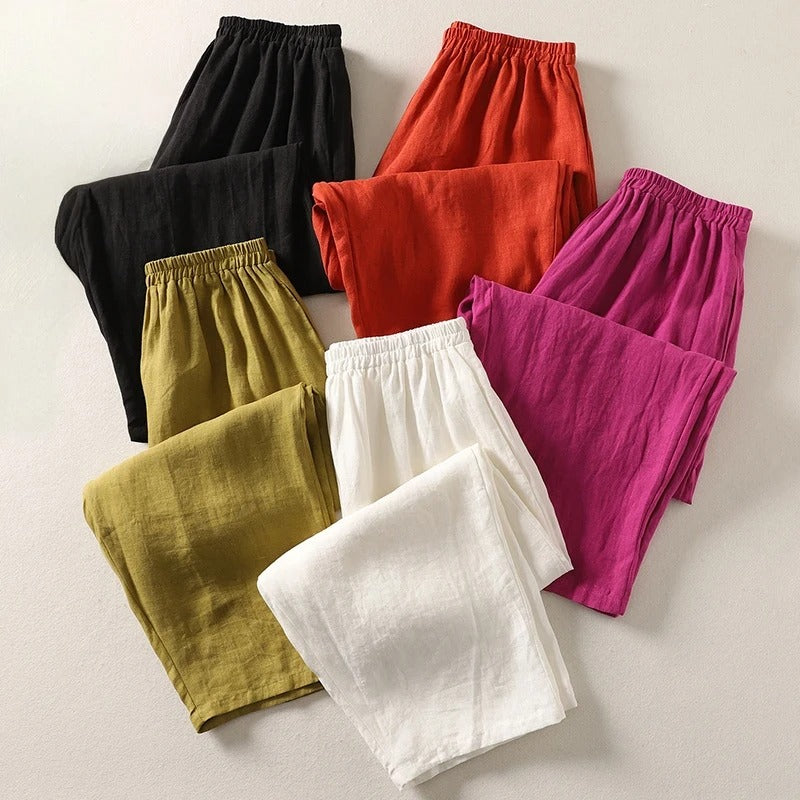 Amalia | Pantalon Fluide Élégant