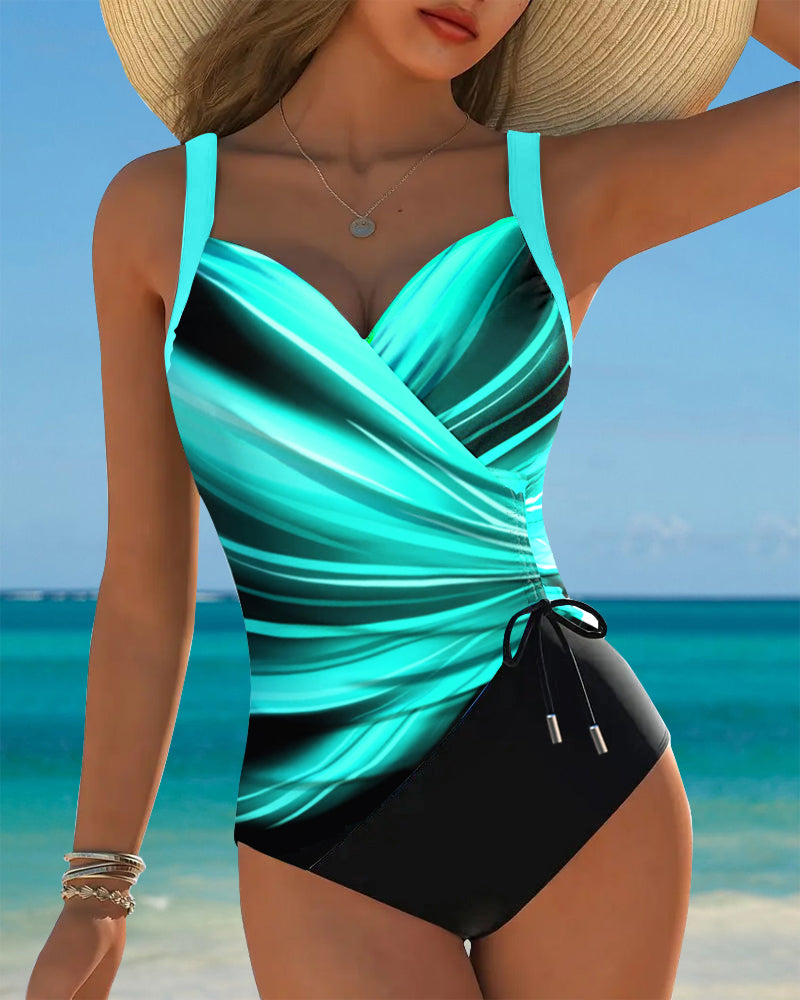 Eleanor | Maillot de bain une pièce à cordon dégradé