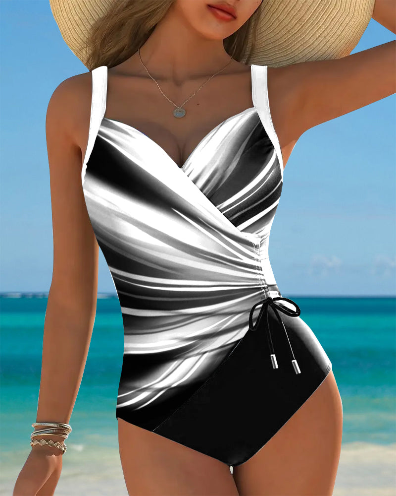 Eleanor | Maillot de bain une pièce à cordon dégradé