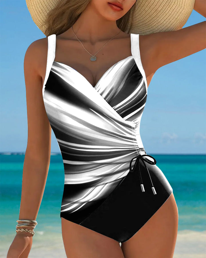 Eleanor | Maillot de bain une pièce à cordon dégradé