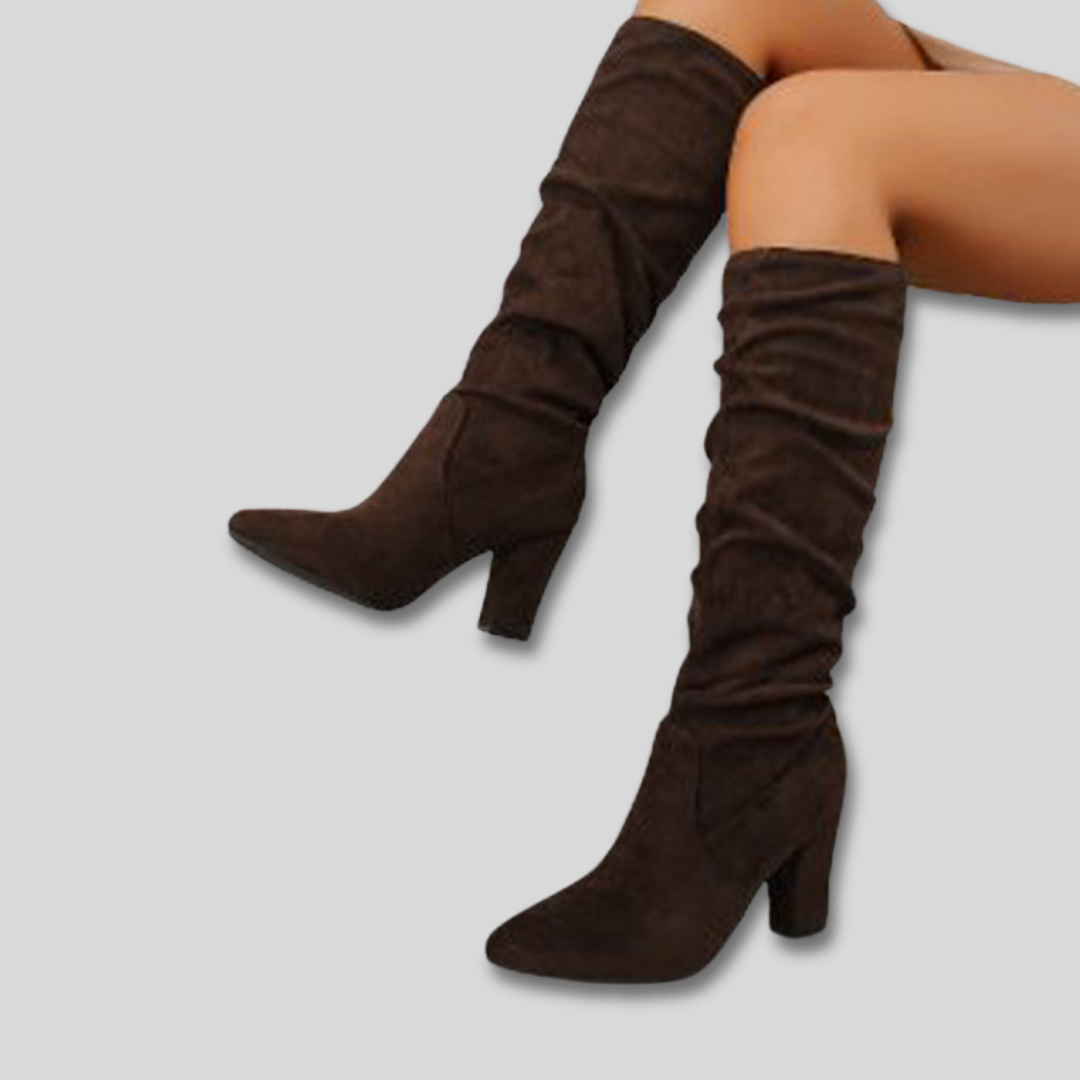 Camille - Bottes à Talons Hauts Élégantes
