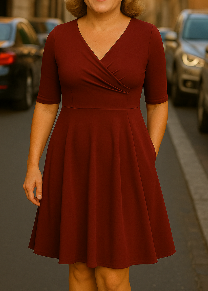 Nova | Robe Portefeuille Élégante