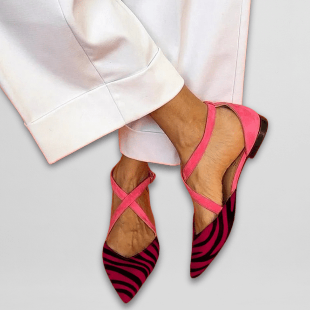 Elisa | Ballerines à lanières