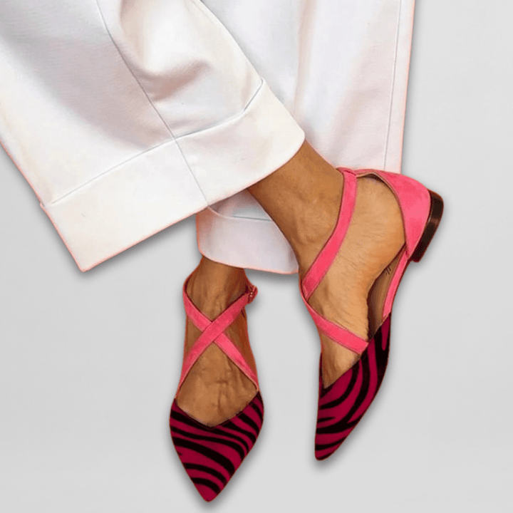 Elisa | Ballerines à lanières