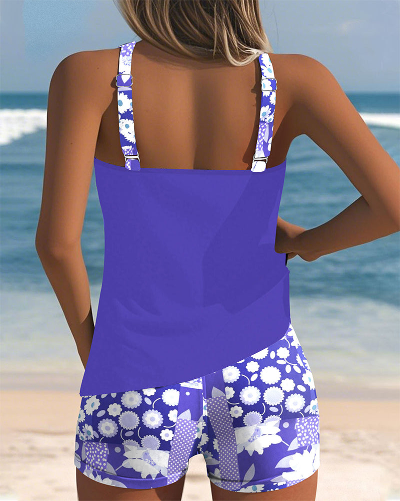 Matilda | Ensemble de Maillot de Bain à Imprimé Floral
