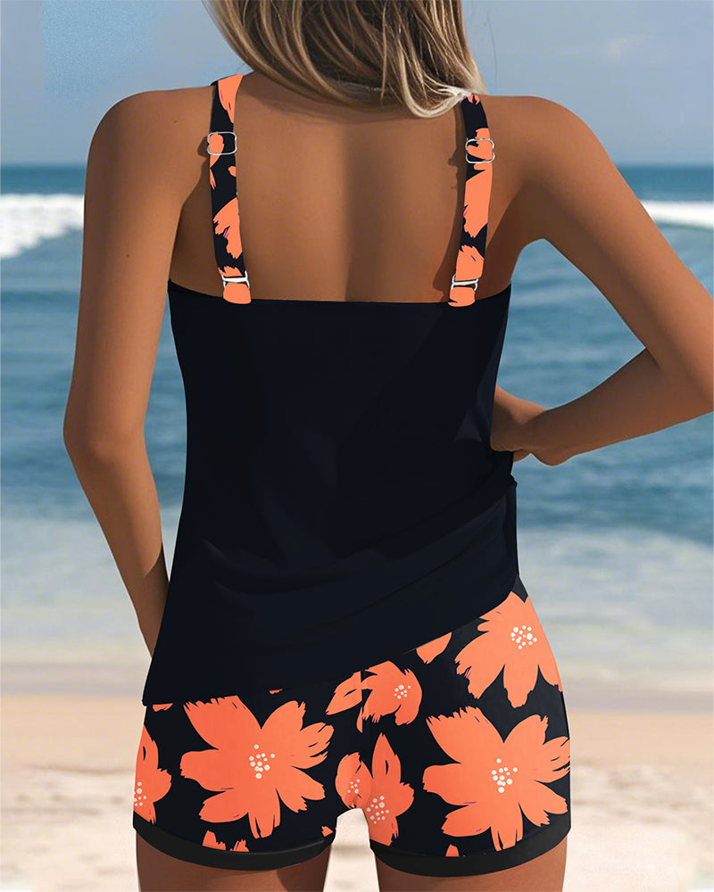 Emma | Tankini à Imprimé Floral