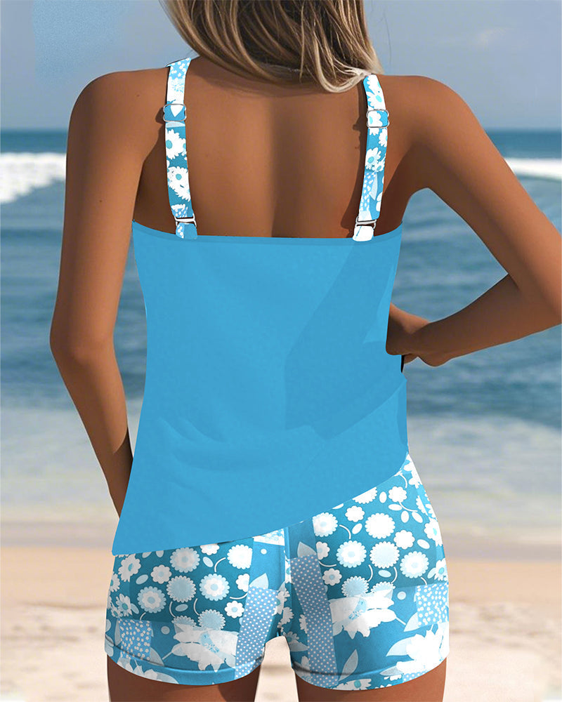 Matilda | Ensemble de Maillot de Bain à Imprimé Floral