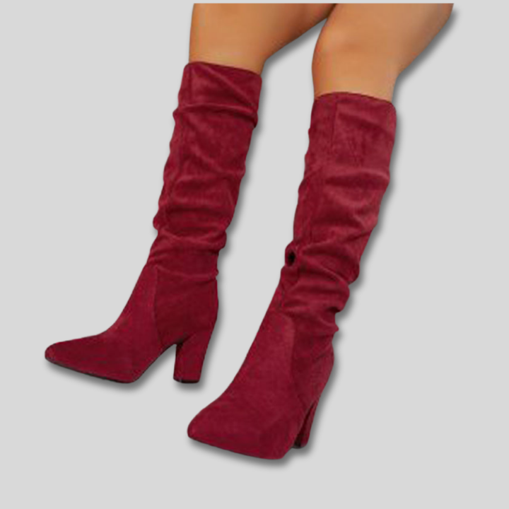 Camille - Bottes à Talons Hauts Élégantes