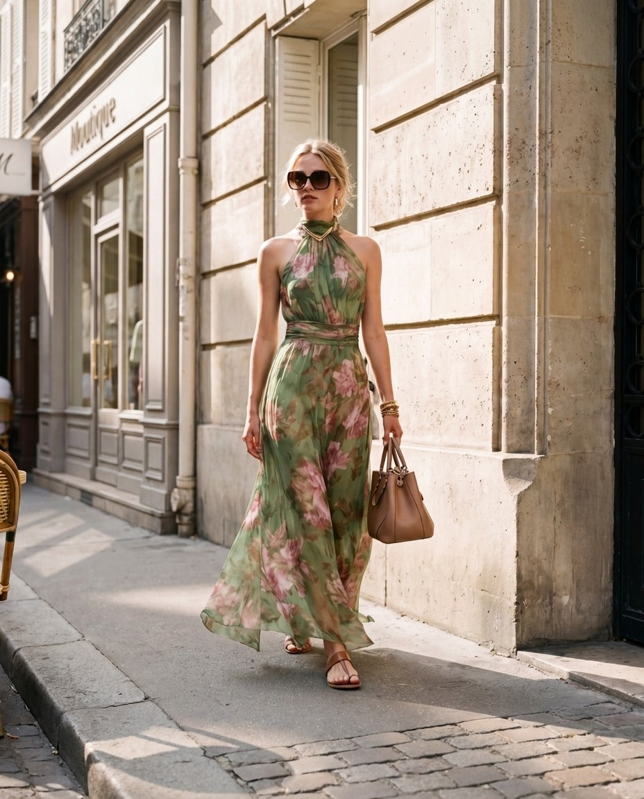 Sophie | Robe d'Été à Fleurs