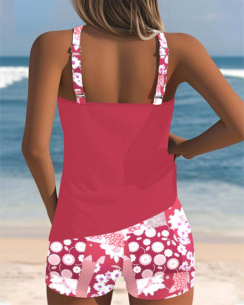 Matilda | Ensemble de Maillot de Bain à Imprimé Floral