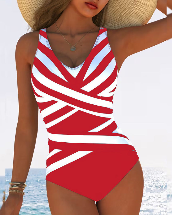 Florence | Maillot de bain une pièce rayé