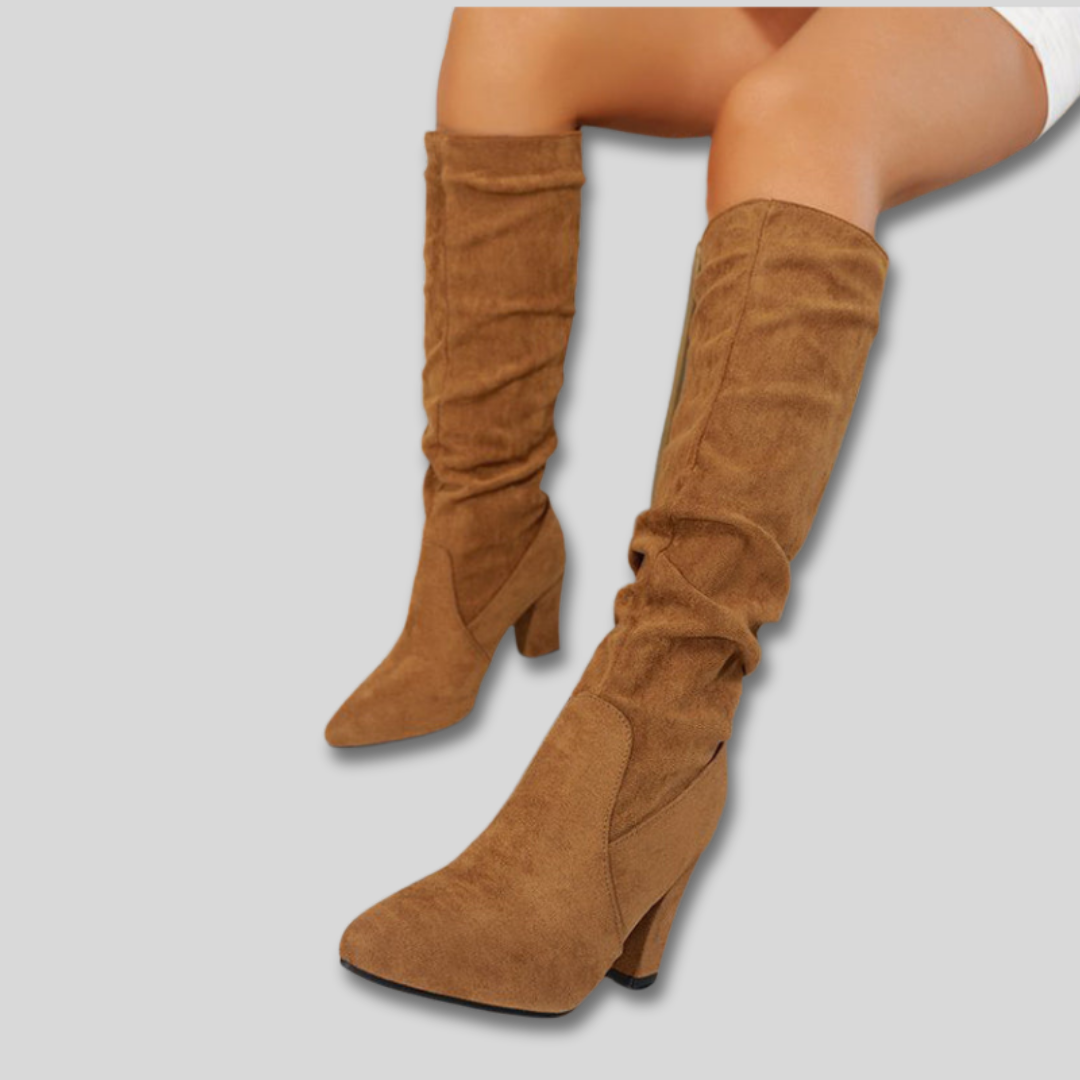 Camille - Bottes à Talons Hauts Élégantes