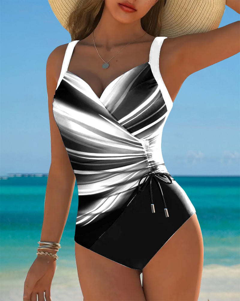 Eleanor | Maillot de bain une pièce à cordon dégradé
