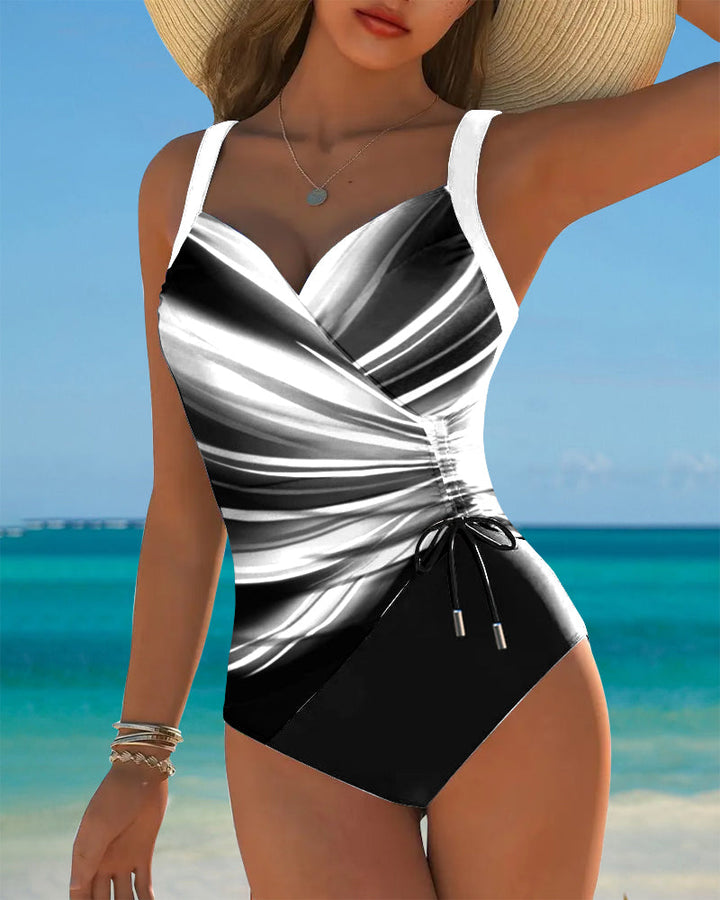 Eleanor | Maillot de bain une pièce à cordon dégradé