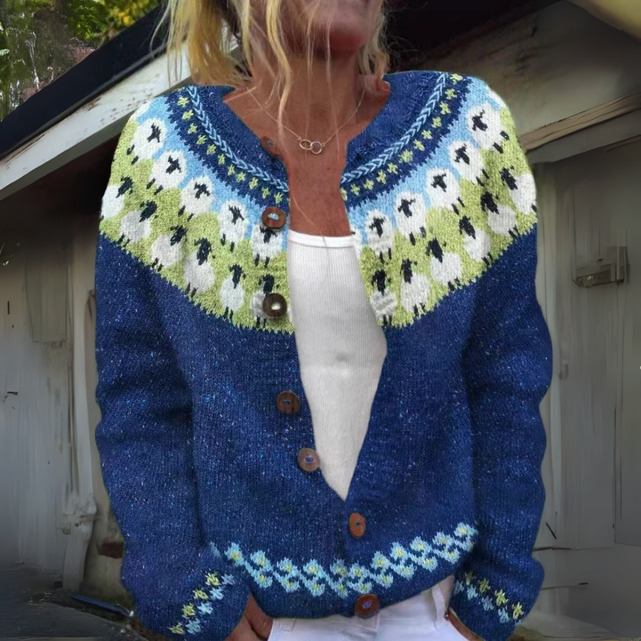 Cardigan Tricot Vintage Petra