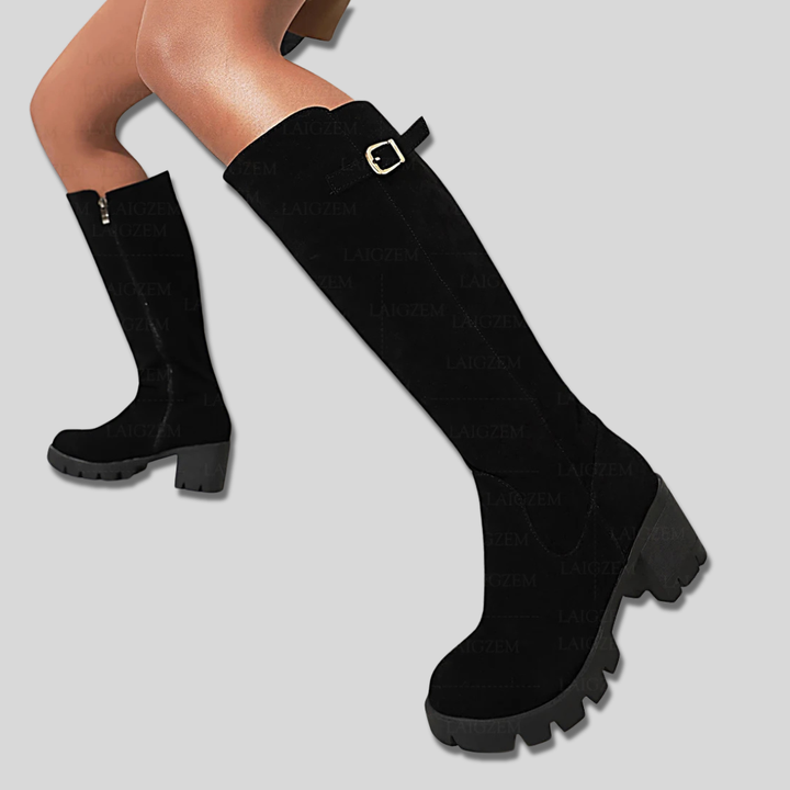 Calista - Bottes en Suède Montantes