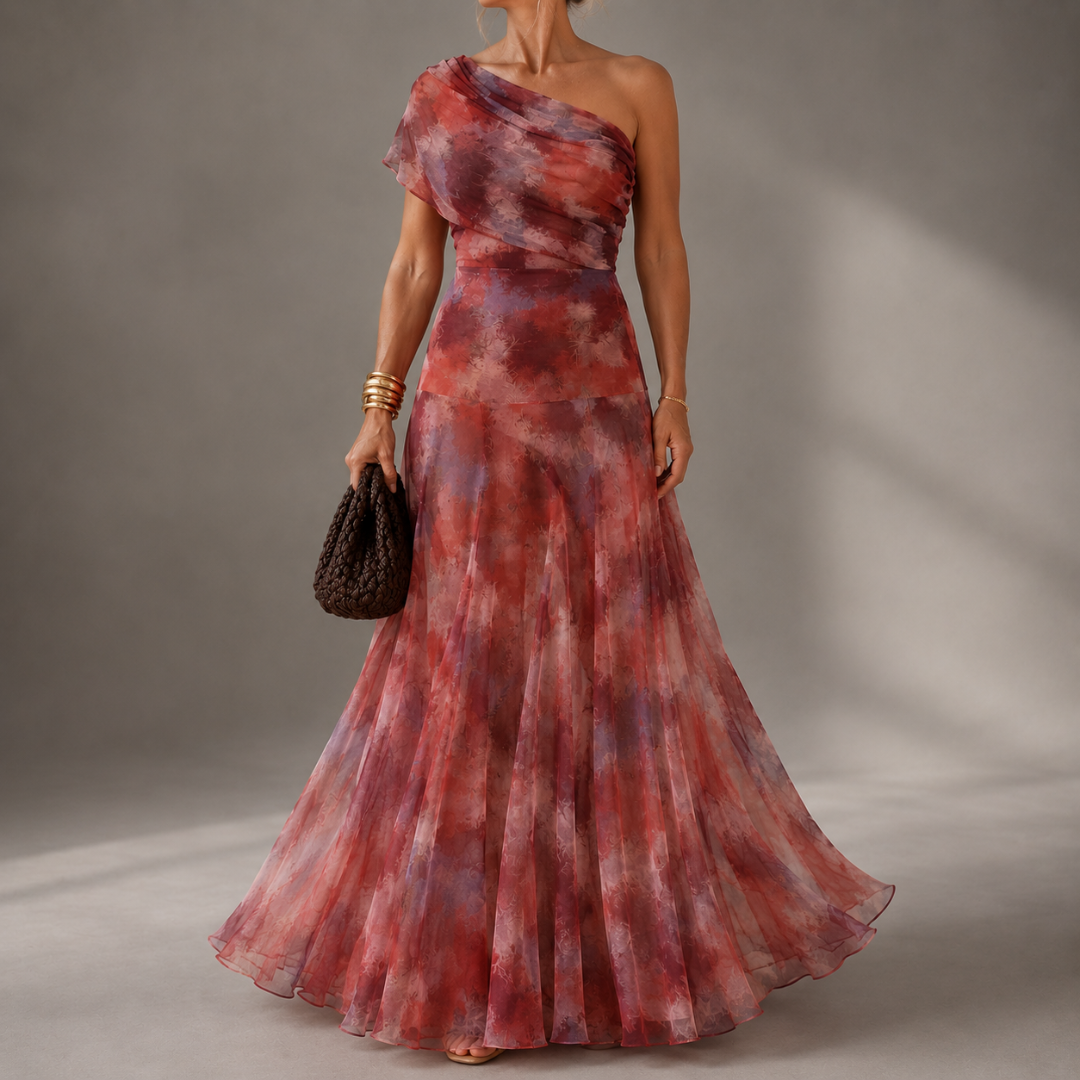 Mira | Robe Longue Décolletée