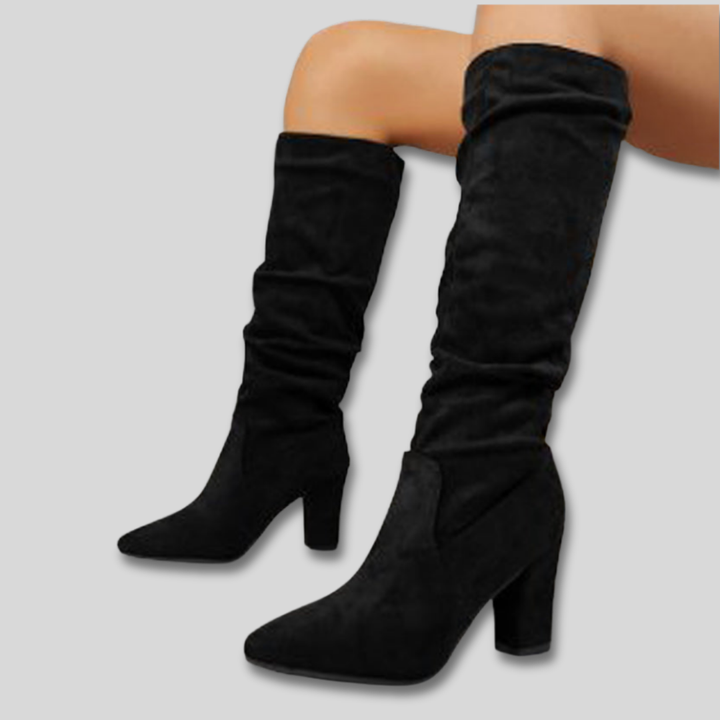 Camille - Bottes à Talons Hauts Élégantes