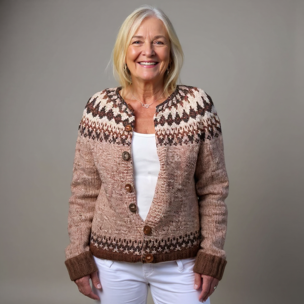 Cardigan Oona Folk Knit