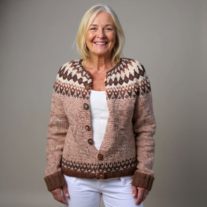 Cardigan Oona Folk Knit