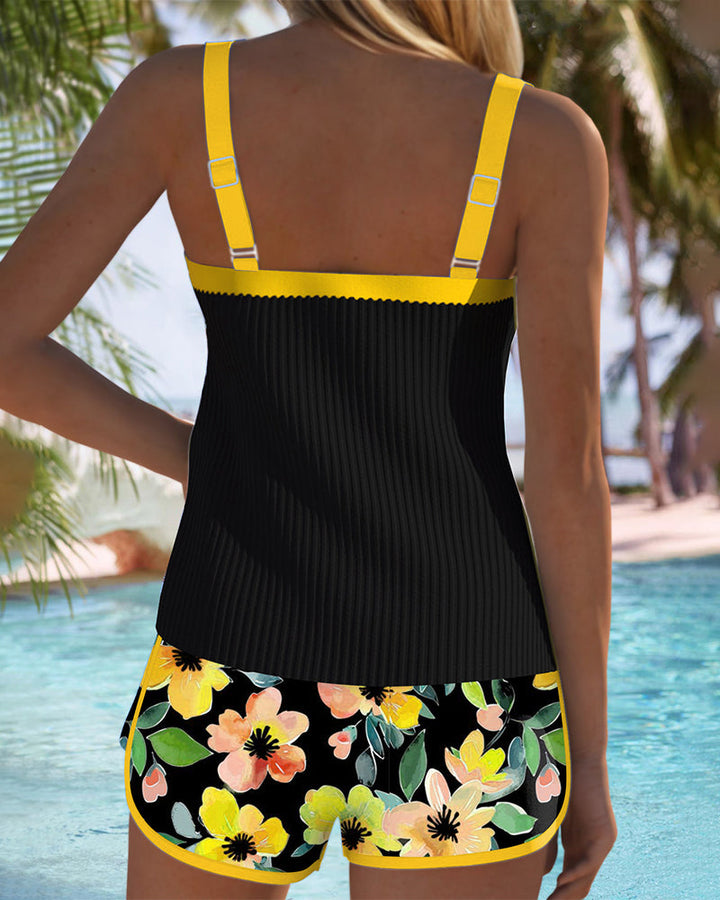 Freya | Ensemble Floral Deux Pièces