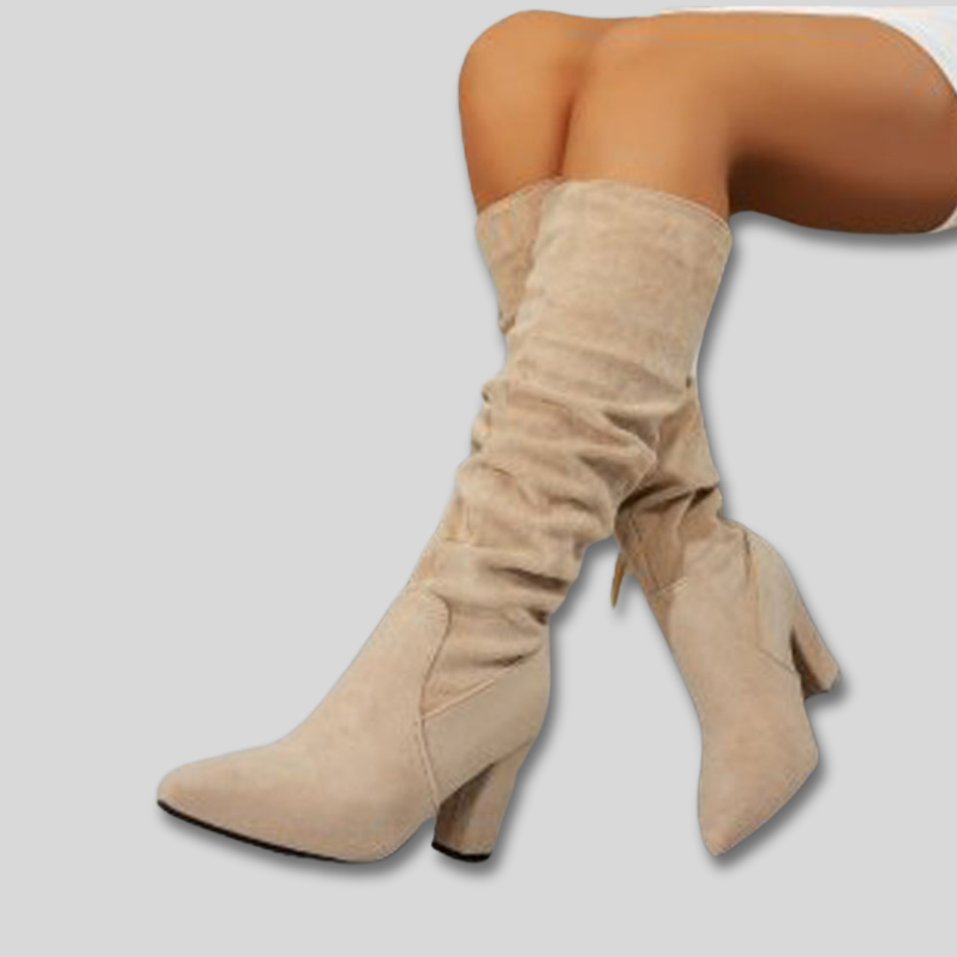 Camille - Bottes à Talons Hauts Élégantes