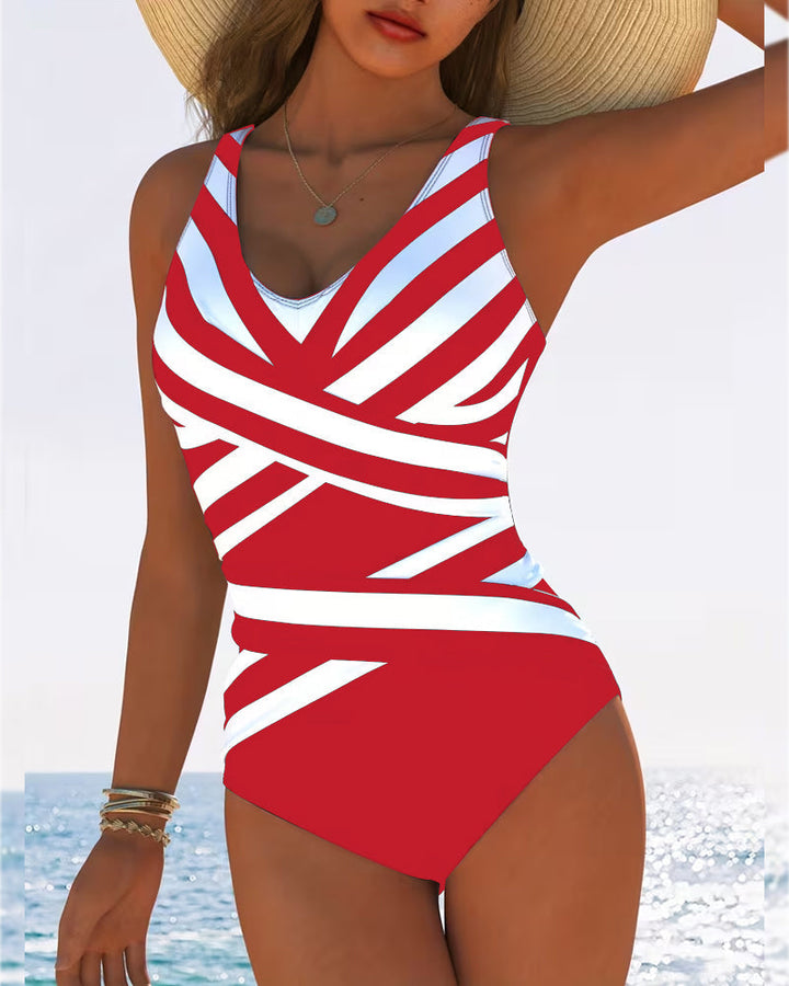 Florence | Maillot de bain une pièce rayé