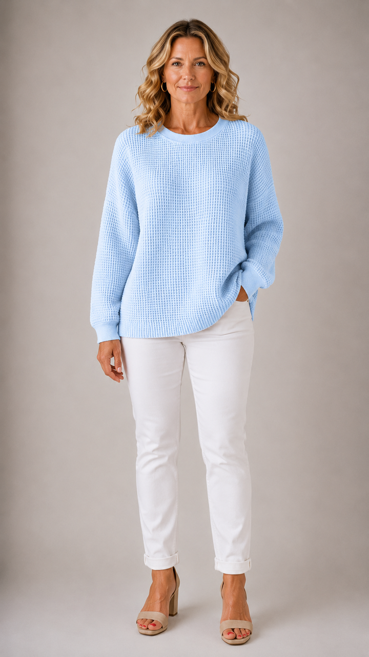 Scarlet™ | Pull en maille gaufrée pour femmes