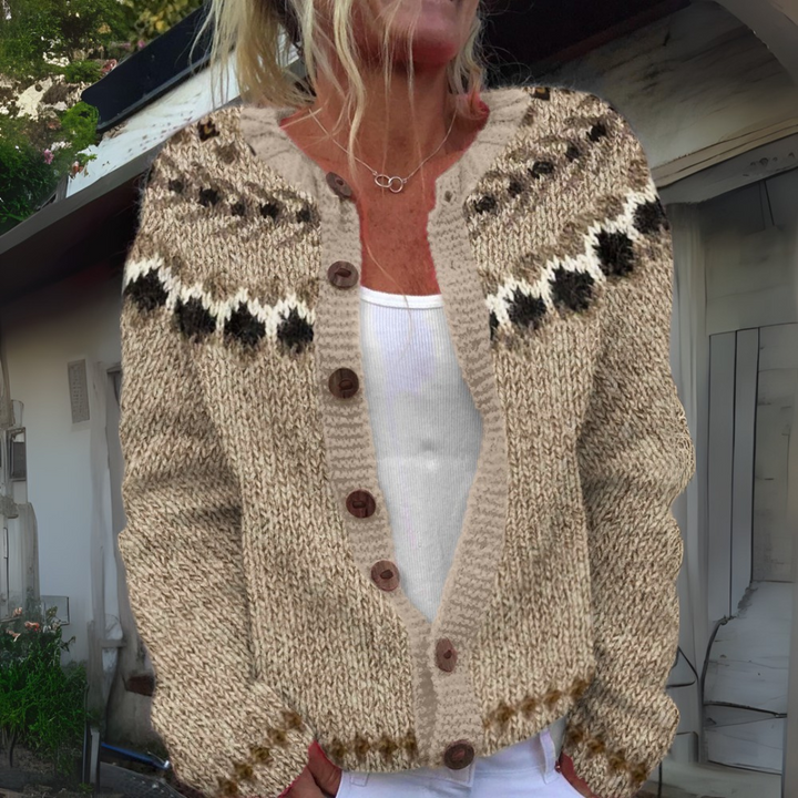 Gilet en Tricot Kaja Folk