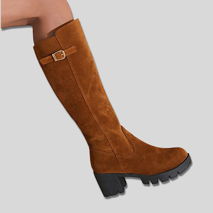 Calista - Bottes en Suède Montantes