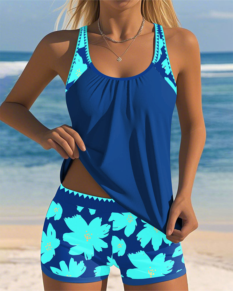 Emma | Tankini à Imprimé Floral