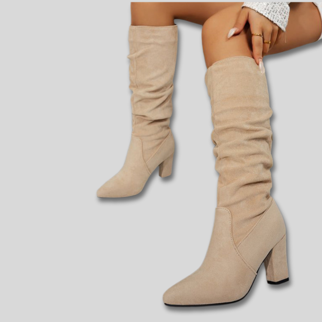Camille - Bottes à Talons Hauts Élégantes