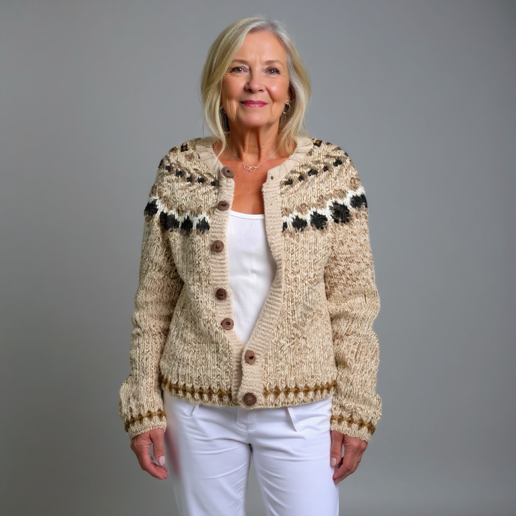 Gilet en Tricot Kaja Folk