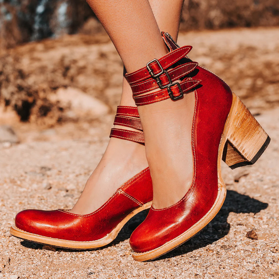 Calista | Bottines Élégantes au Style Western