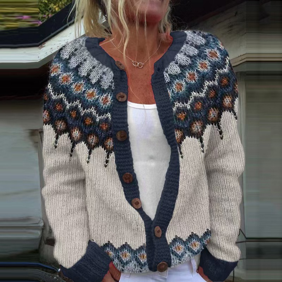 Cardigan Tricot Lykke Folk