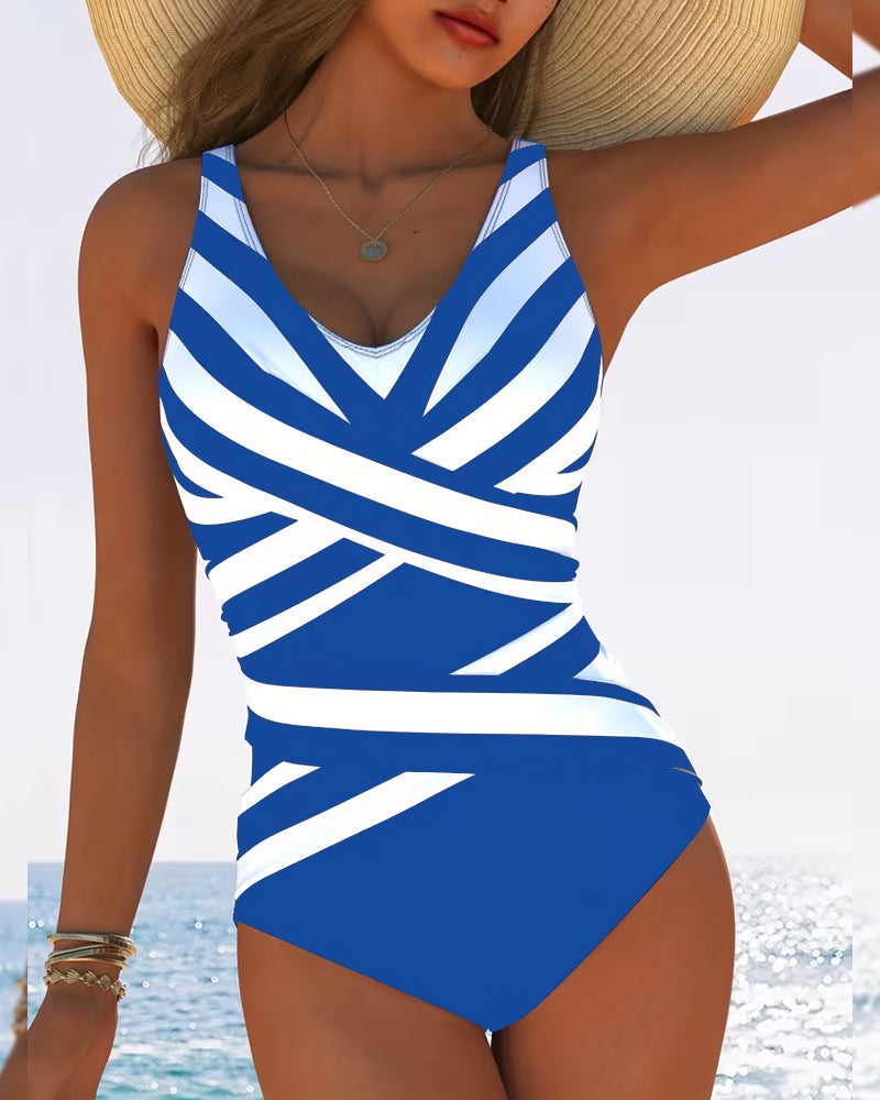 Florence | Maillot de bain une pièce rayé