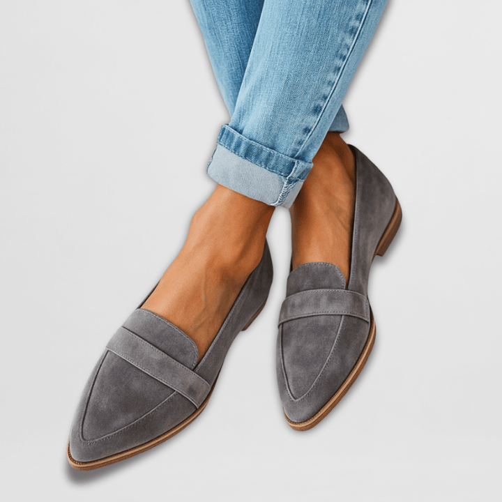 Helen | Mocassins Orthopédiques en Suédine Douce