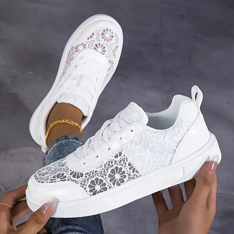Dentelle | Baskets à Motif Floral