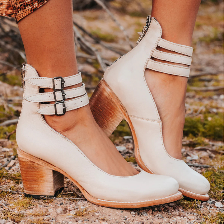 Calista | Bottines Élégantes au Style Western