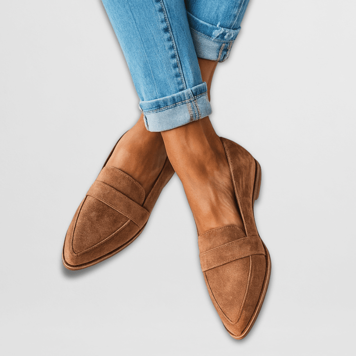 Helen | Mocassins Orthopédiques en Suédine Douce