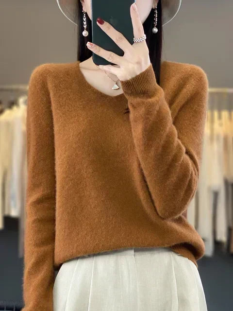Pull Douillet Élégant Elena - Chic et Confort pour l'Hiver