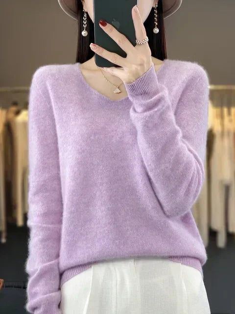 Pull Douillet Élégant Elena - Chic et Confort pour l'Hiver