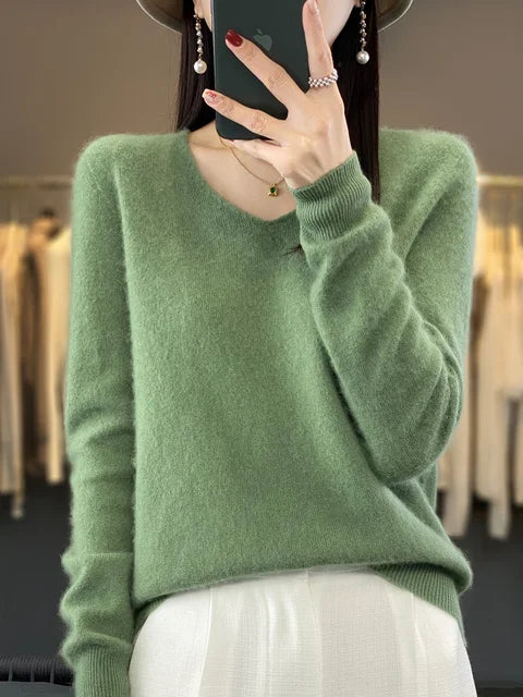 Pull Douillet Élégant Elena - Chic et Confort pour l'Hiver