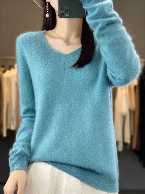 Pull Douillet Élégant Elena - Chic et Confort pour l'Hiver