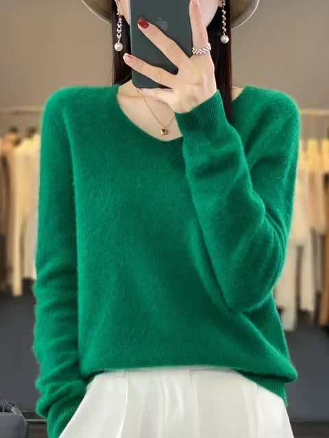Pull Douillet Élégant Elena - Chic et Confort pour l'Hiver