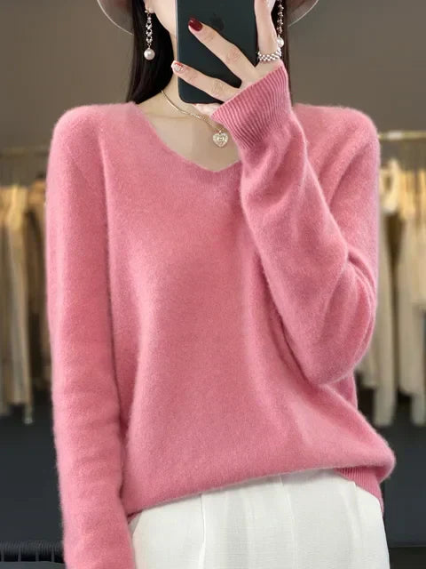 Pull Douillet Élégant Elena - Chic et Confort pour l'Hiver