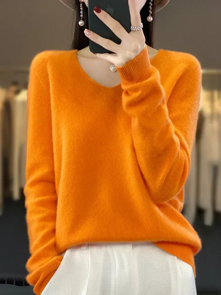 Pull Douillet Élégant Elena - Chic et Confort pour l'Hiver